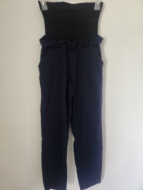 Motherhood Bounceback Compression Navy Slacks